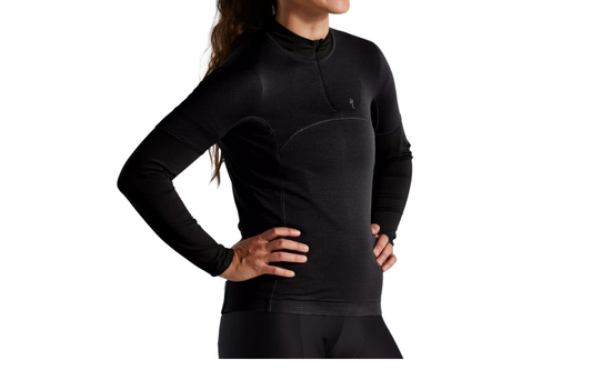 Womens Prime Power Grid LS Jersey