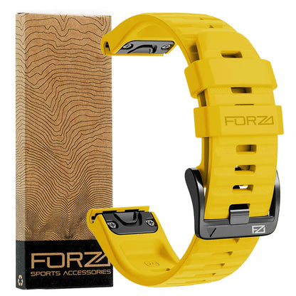 Forza Elite 26mm Quick Release Strap for Garmin Fenix 7X/6X/5X/3 & More