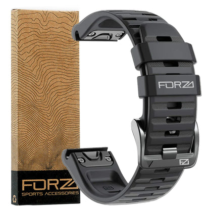 Forza Elite 26mm Quick Release Strap for Garmin Fenix 7X/6X/5X/3 & More