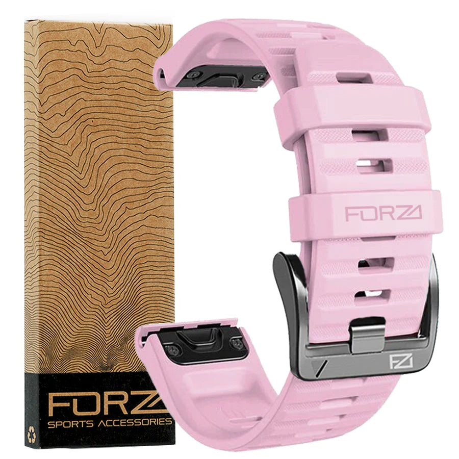 Forza Elite 22mm Quick Release Strap Garmin Fenix 7/6/5/Forerunner/Instinct & More