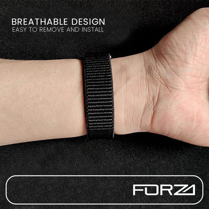 Forza 26mm Nylon Replacement Watch Strap For Garmin Fenix 7X/6X/5X/5X Plus/3 & More