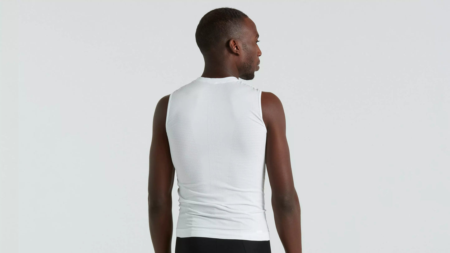 Men's Seamless Light Sleeveless Base Layer