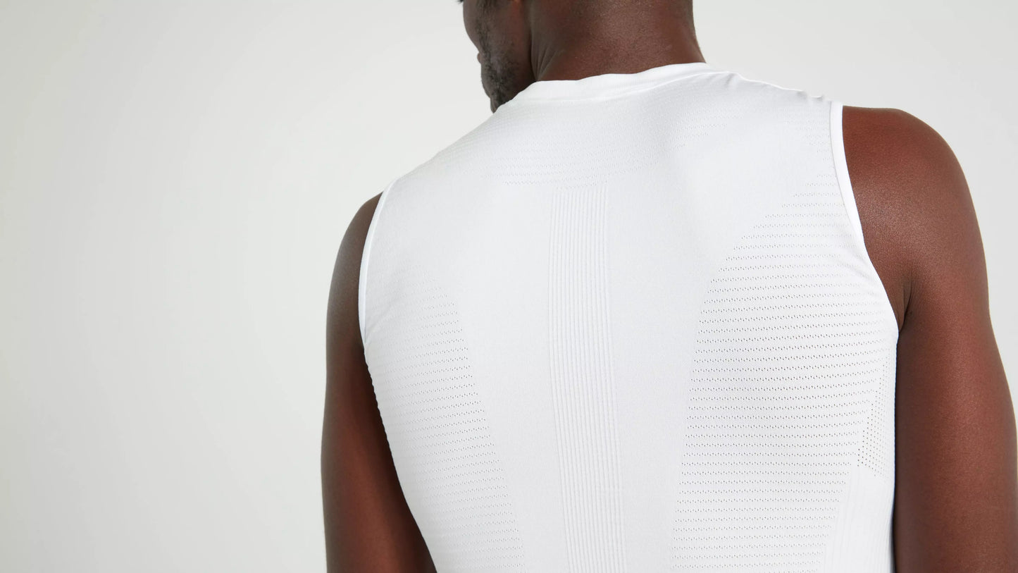 Men's Seamless Light Sleeveless Base Layer