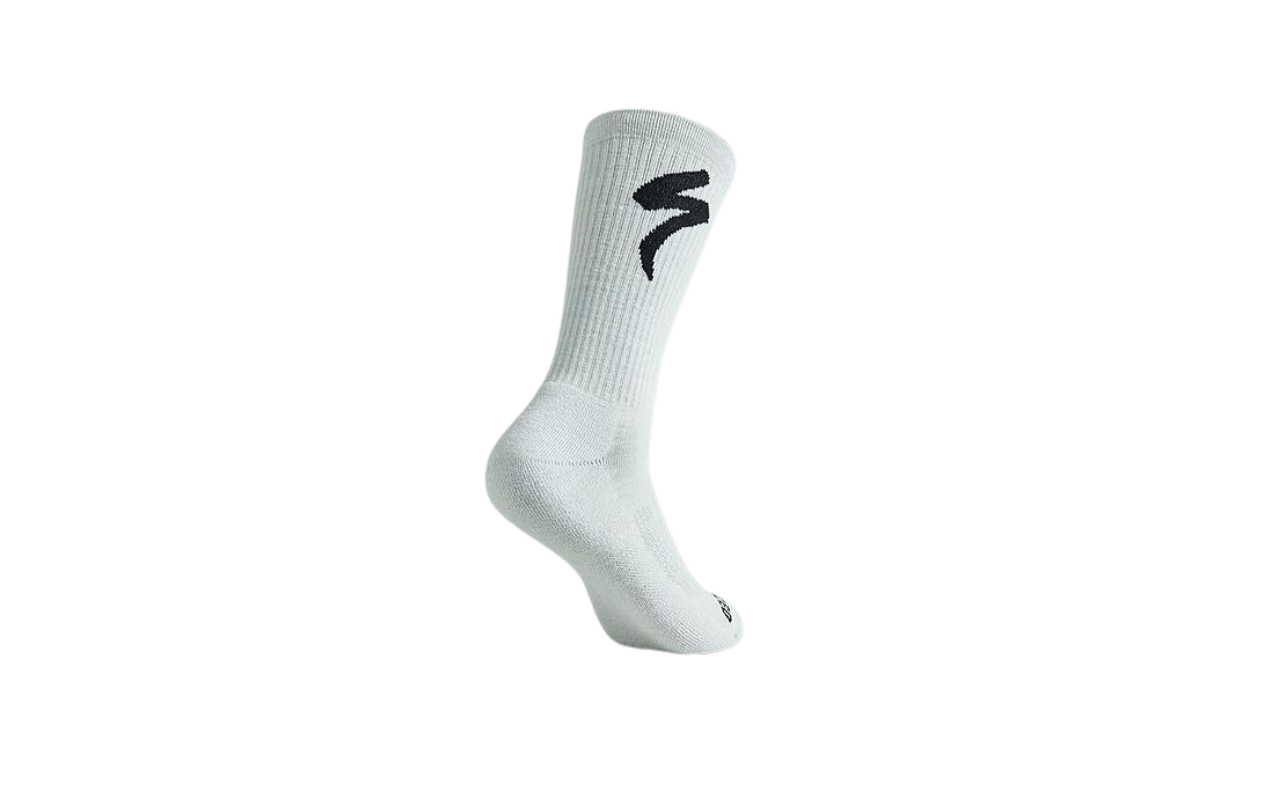 Merino Midweight Tall Logo Socks