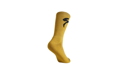 Merino Midweight Tall Logo Socks