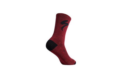 Merino Midweight Tall Logo Socks