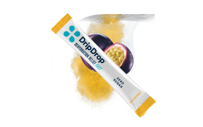 DripDrop Hydration Relief ZERO SUGAR Sachets Passion Fruit