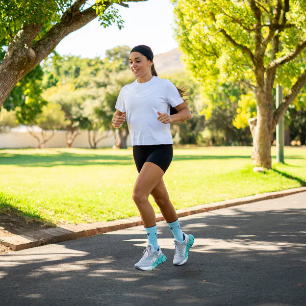 Versus Bubblegum Smile Active Crew Socks