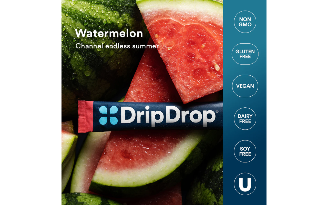 DripDrop Hydration Relief Sachets Watermelon