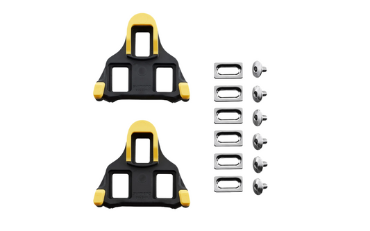 Shimano SM-SH11 SPD-SL 6-Degree Mode Cleats (Yellow)