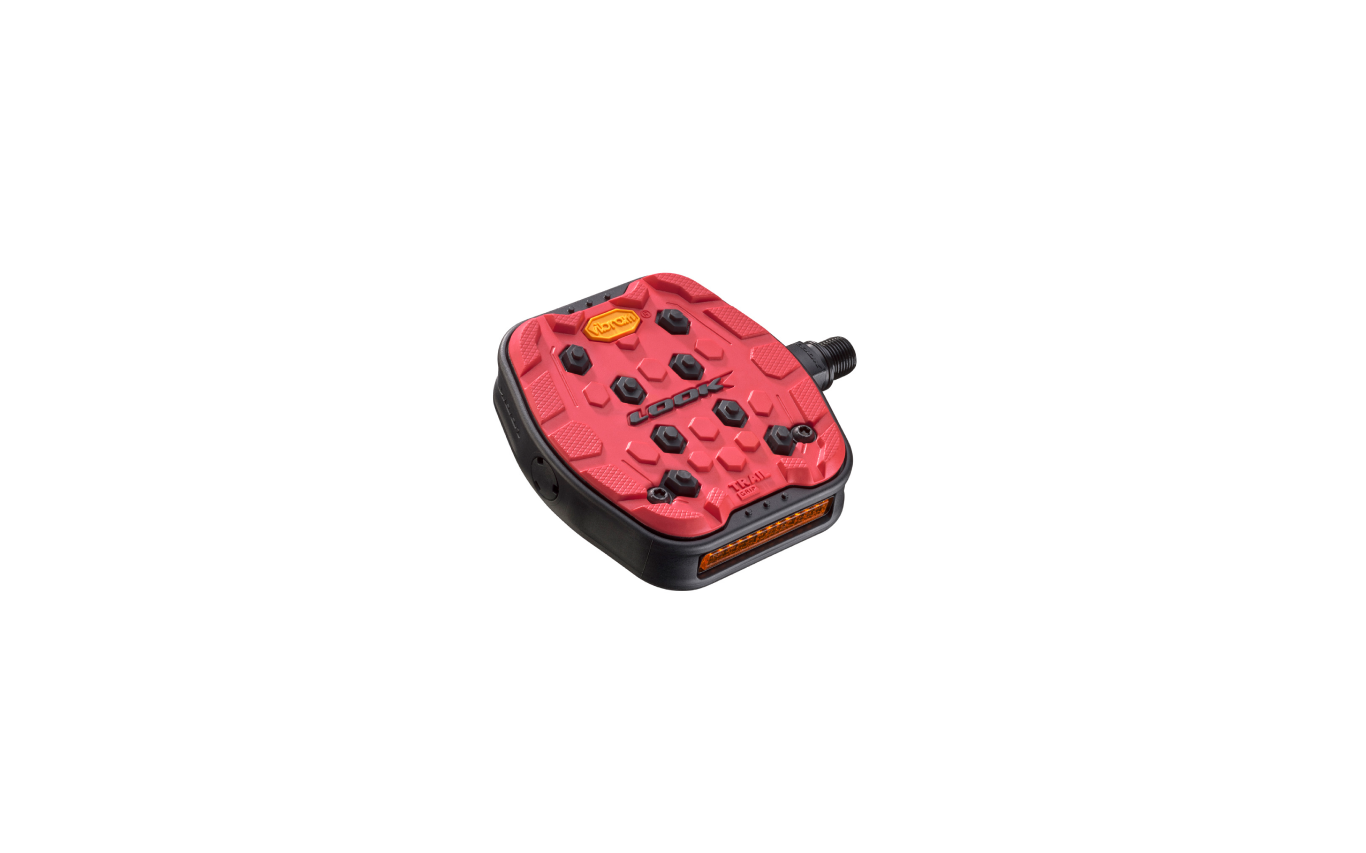LOOK TRAIL GRIP FLAT PEDAL: RED