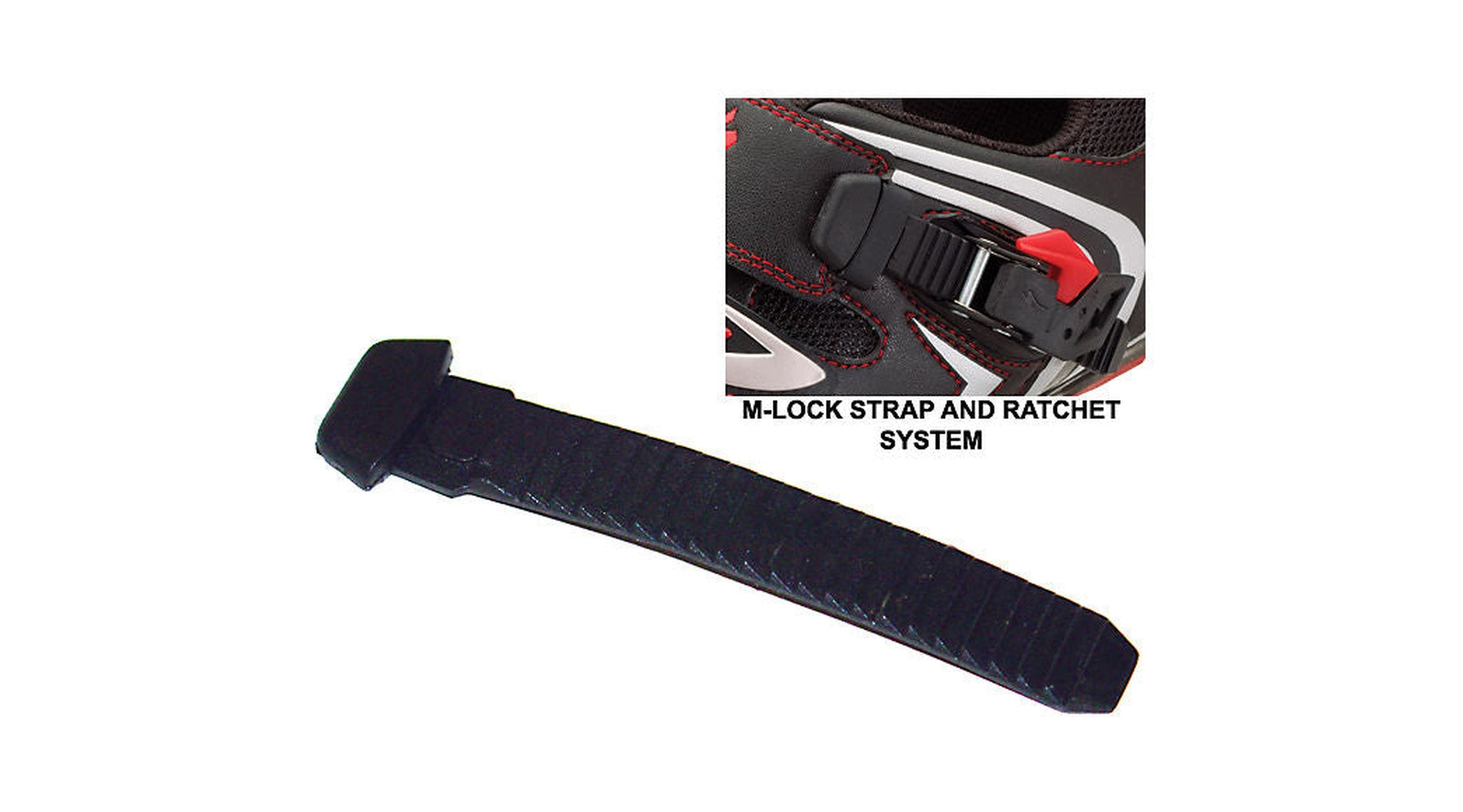 M-LOCK/SL SHOE RATCHET REPLACEMENT STRAP XL PAIR-Specialized