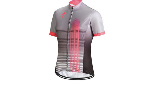 RBX COMP JERSEY SS WMN LTGRY/NEON PNK L-Specialized