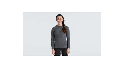 Women's Merino Seamless Long Sleeve Base Layer-Specialized